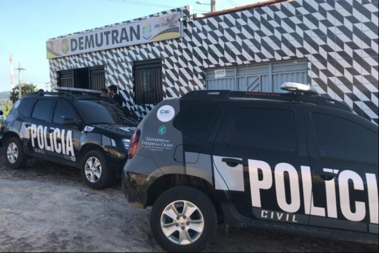 Operação é comandada pela Polícia Civil(foto: Hugo de Leon/ Blog Amaury Alencar)