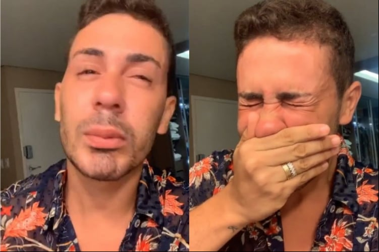 De volta ao Instagram, Carlinhos Maia grava vídeo chorando pedindo desculpas a Whindersson Nunes.