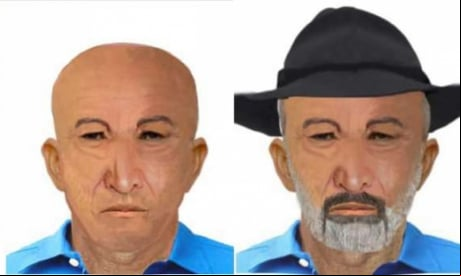 Reprodução dos possíveis disfarces de Zé do Valério foram reconstituídas a partir de uma tomografia do foragido  
