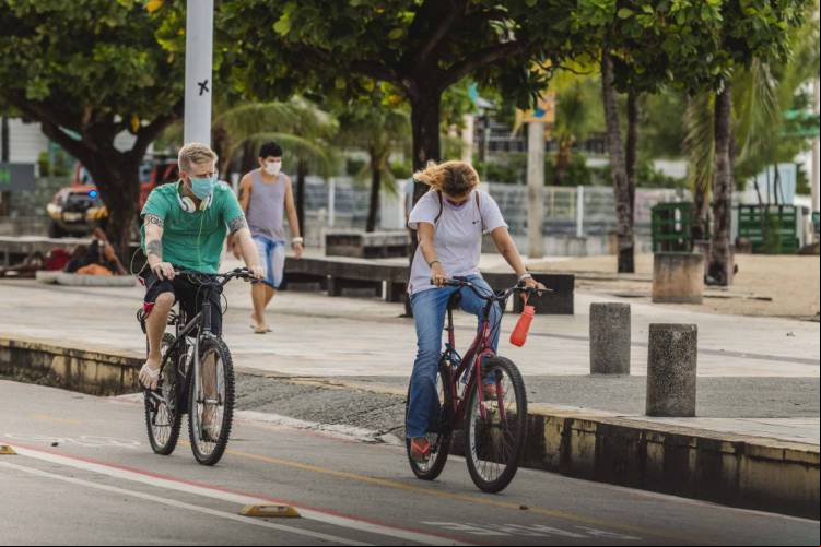 Atualmente, a Capital conta com 307,5 quilômetros de vias exclusivas para ciclistas.