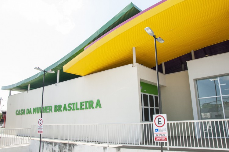 Fachada da Casa da Mulher Brasileira. Imagem meramente ilustrativa