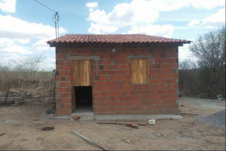 Casa usada pelos suspeitos como apoio para a chacina em Ibaretama, conforme investigação