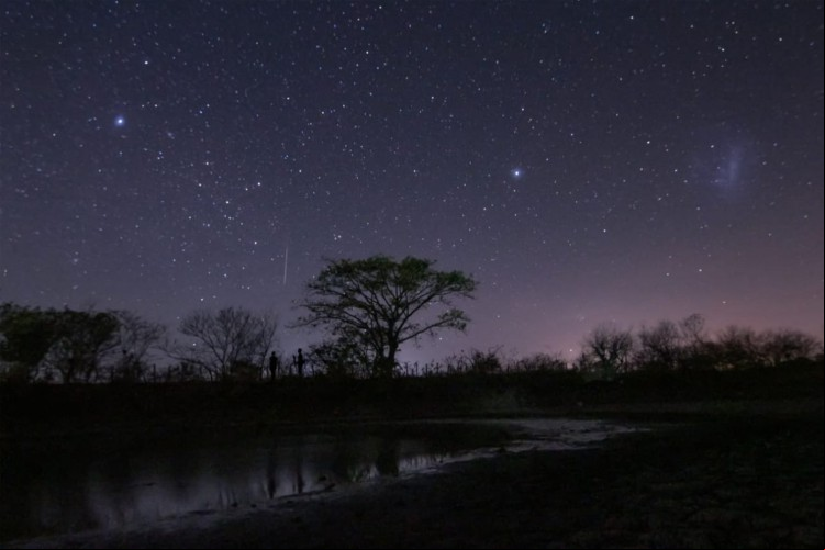 Foto de apoio ilustrativo. Chuva de meteoros Líridas poderá ser vista no Ceará até o fim de abril 