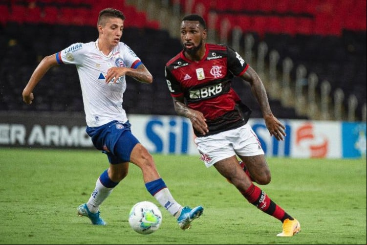 Ramírez, do Bahia, foi acusado de injúria racial contra Gerson, do Flamengo