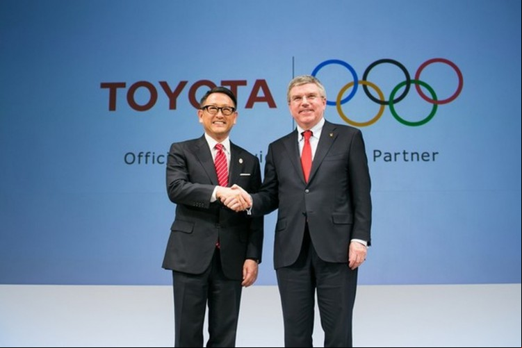 A montadora japonesa Toyota cancelou anúncios relacionados aos Jogos Olímpicos de Tóquio