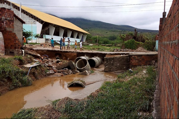 Chuvas causam prejuízo de R$ 7 milhões em Ruy Barbosa, segundo decreto da prefeitura