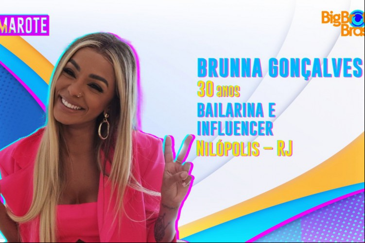 BBB 22: Brunna Gonçalves é mais uma participante do grupo Camarote