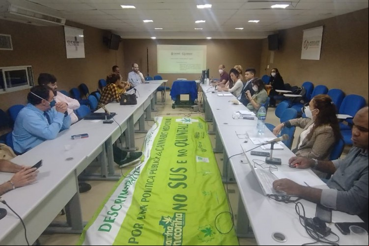 GRUPO de Trabalho da Cannabis Medicinal, do Conselho Estadual da Saúde (Cesau) se reuniu ontem
