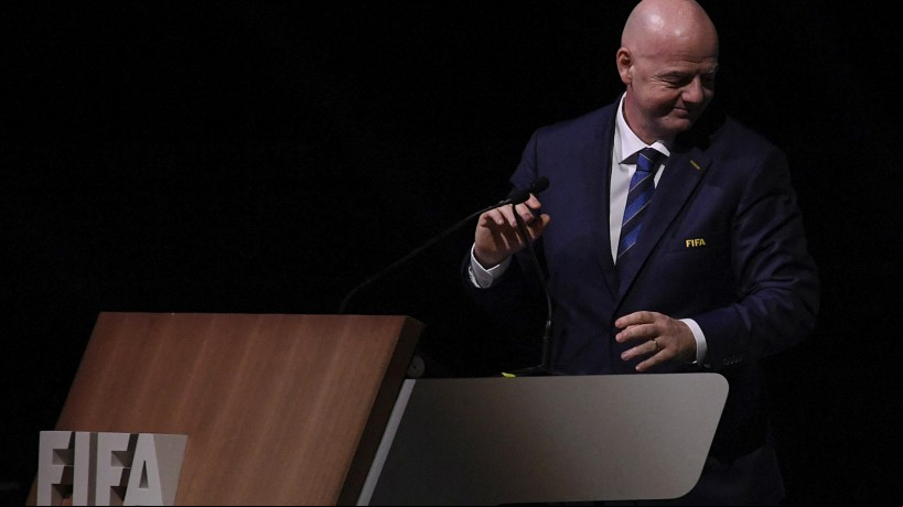 Presidente da Fifa, Gianni Infantino