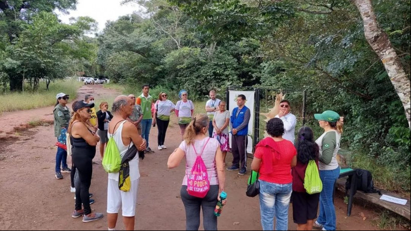 Instituto realiza também orientações nas trilhas de Araripe
