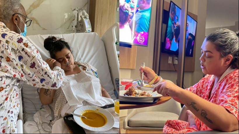 Preta Gil compartilhou em seu Instagram fotos tiradas durante seu tratamento contra câncer no intestino