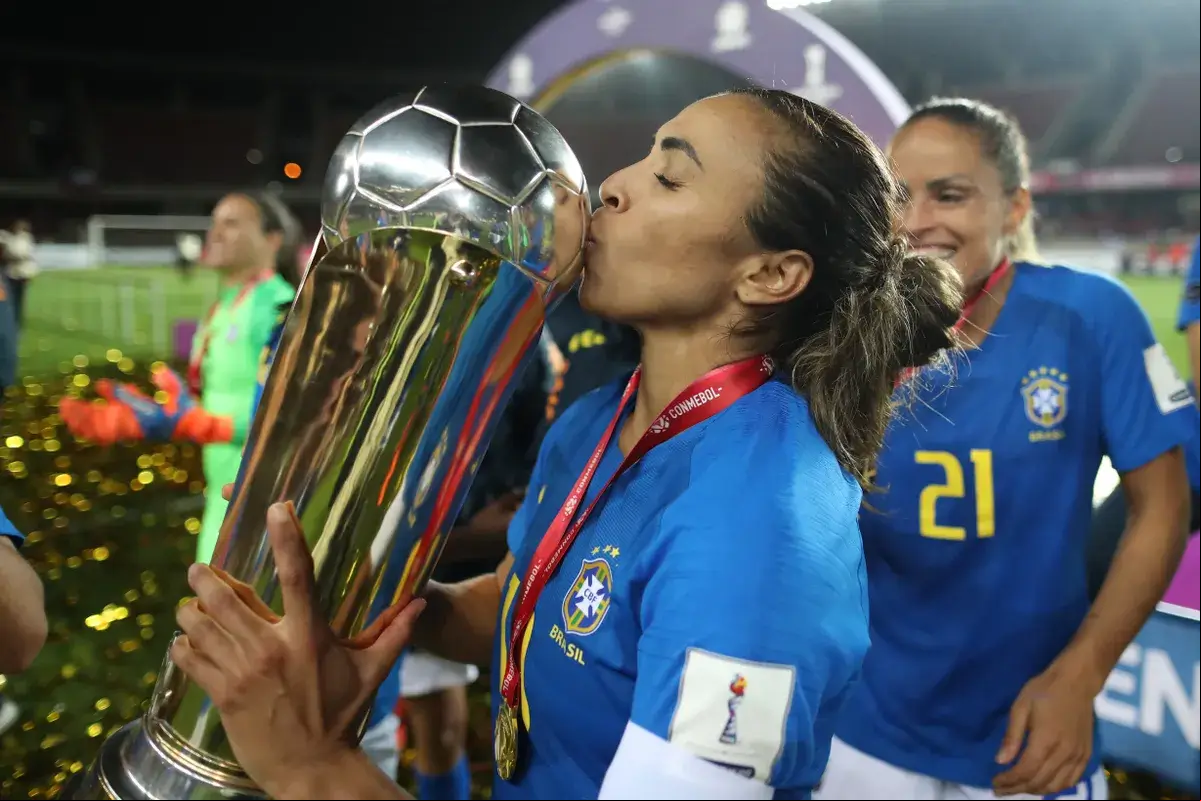 Copa de 2023 é última chance para Marta conquistar o título na seleção brasileira (Imagem: Reprodução Digital | Lucas Figueiredo/CBF)
