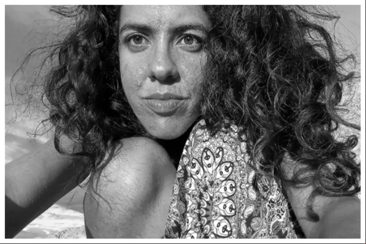Julieta Hernández, artista cicloviajante venezuelana