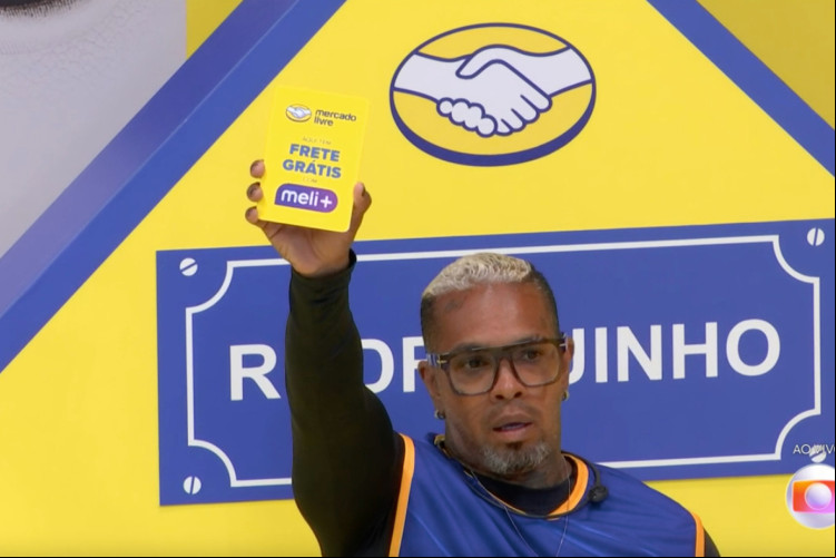 Rodriguinho venceu a segunda prova do líder do BBB 24