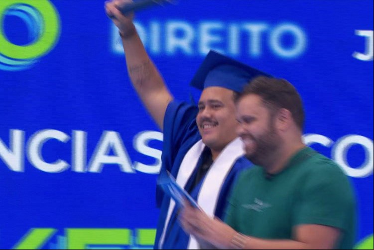 Lucas Henrique acertou todas as perguntas e é o terceiro líder do Big Brother Brasil 2024 (BBB 24)
