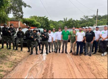 Operação foi realizada pelo Idace em parceria com entidades públicas  