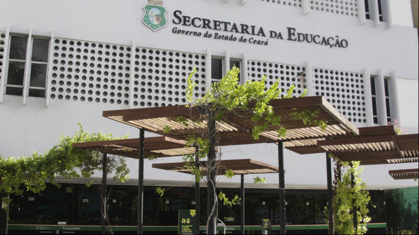 Imagem de apoio ilustrativo: sede da Secretaria da Educação do Ceará (Seduc), no bairro Cambeba, em Fortaleza