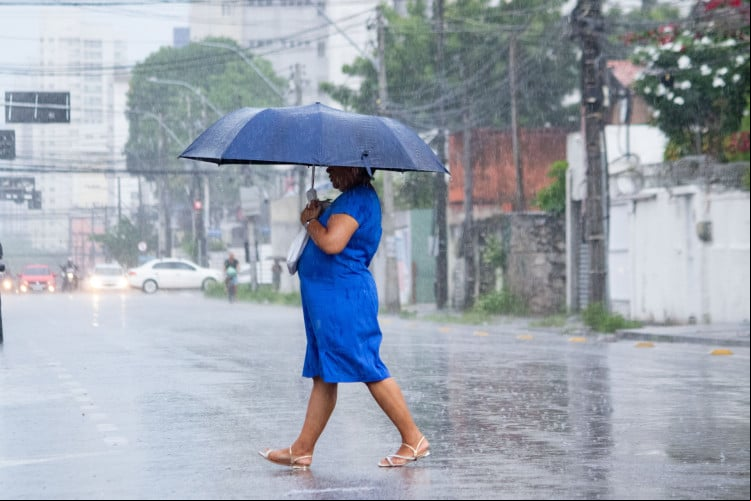 FORTALEZA registra precipitações
