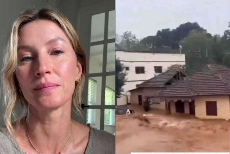 A modelo brasileira Gisele Bündchen pediu para seguidores fazerem doações ao Rio Grande do Sul