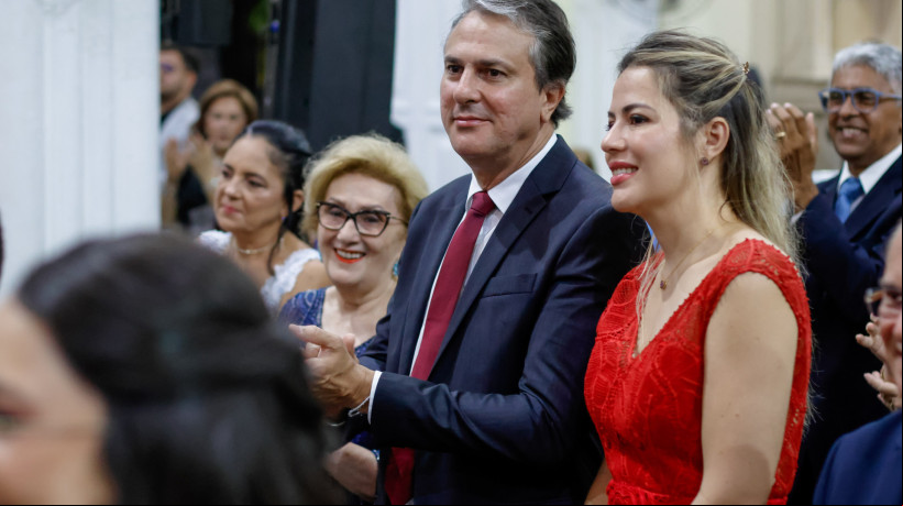Camilo Santana e Onélia