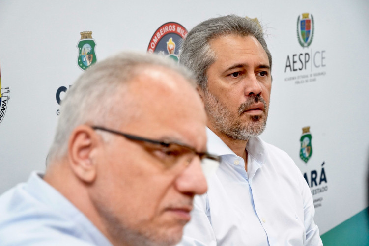 Após mortes na sexta,Elmano de Freitas realizou reunião com a cúpula da SSPDS