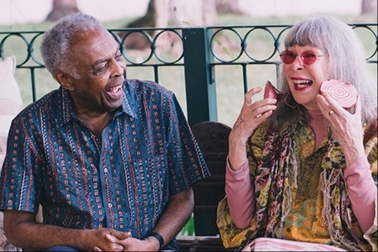 Perfil oficial de Rita Lee nas redes sociais compartilhou uma mensagem antiga para Gilberto Gil