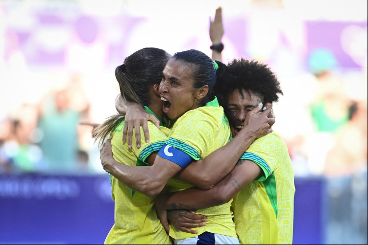 Gol da Portilho teve e magistral de Marta no jogo da seleção brasileira contra a Nigéria nas Olimpíadas.