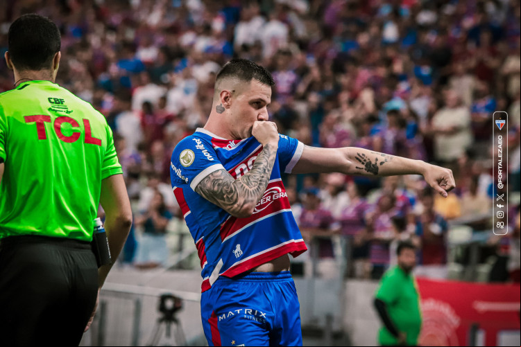 Renato Kayzer marcou o gol da vitória do Fortaleza