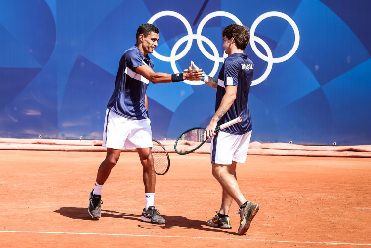 Thiago Monteiro e Thiago Wild são eliminados no tênis de duplas em Paris