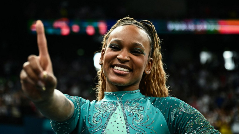 Rebeca Andrade expôs que estava firme na decisão de se aposentar após os Jogos Olímpicos de Paris