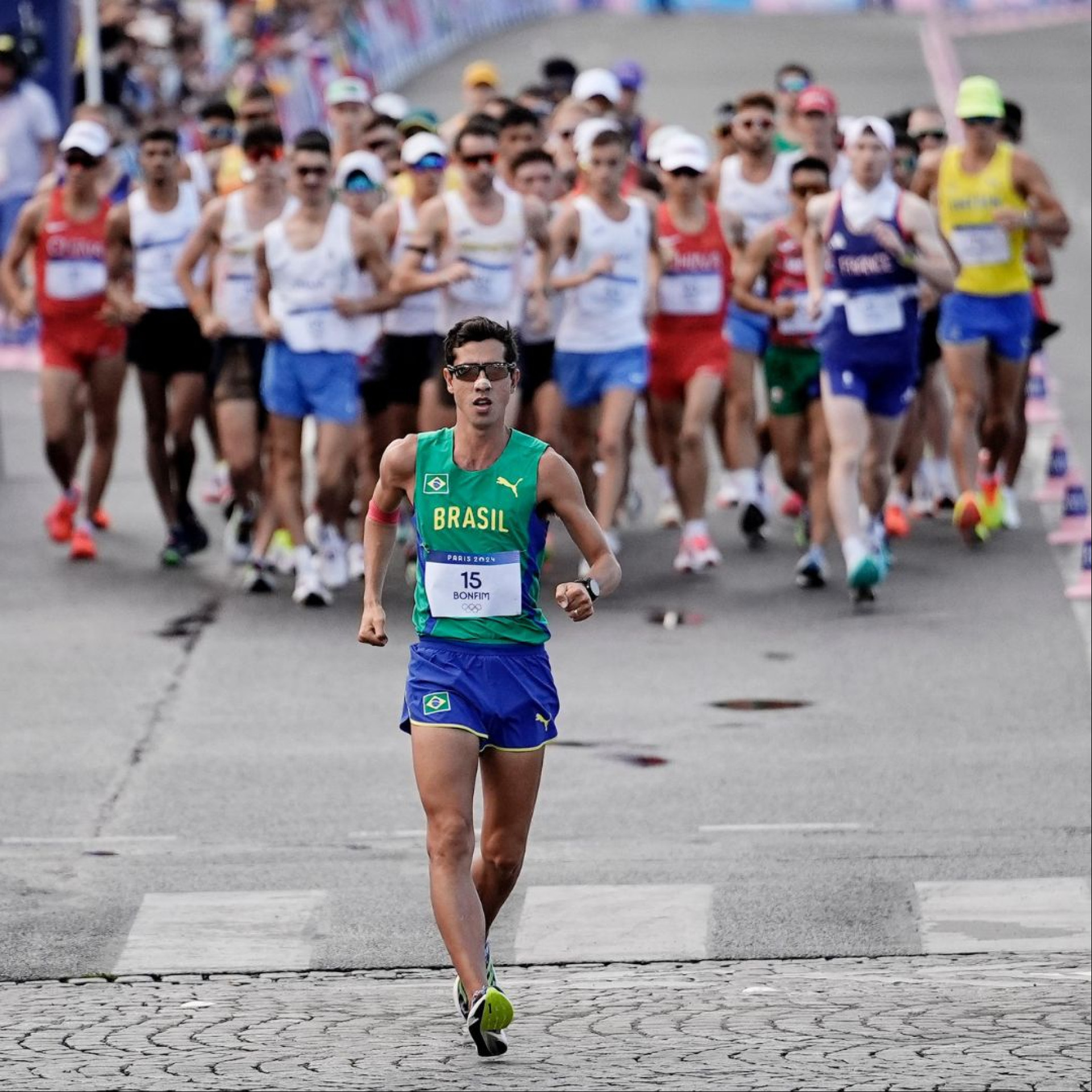 Caio Bonfim ganhou uma medalha de prata inédita na marcha atlética Caio Bonfim ganhou uma medalha de prata inédita na marcha atlética