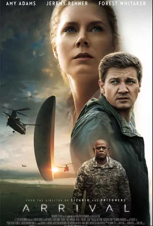 O filme “A Chegada” reúne drama, ficção científica e suspense, com direção de Denis Villeneuve. Lançado em 2016, recebeu elogios da crítica e do público. Foi indicado para oito categorias do Oscar.