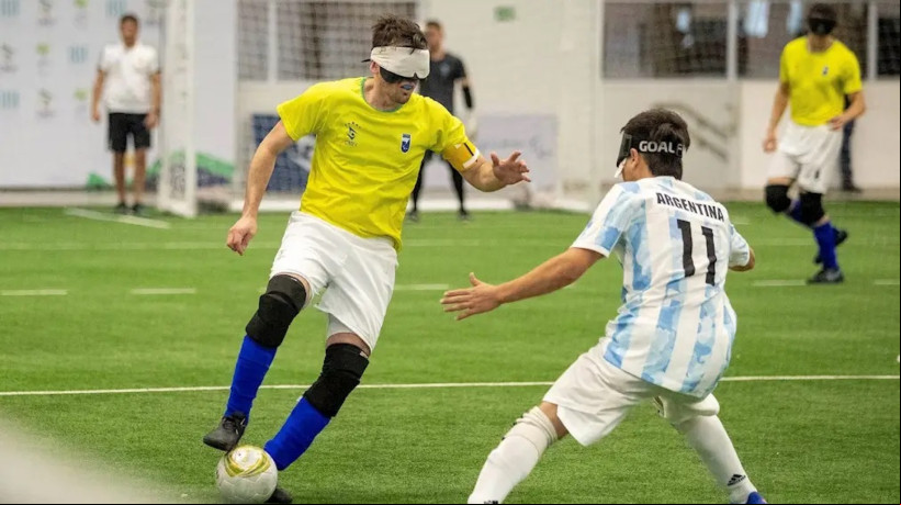 Brasil e Argentina se enfrentaram na última final do Futebol de Cego nos Jogos Paralímpicos que aconteceu em 2021, em Tóquio