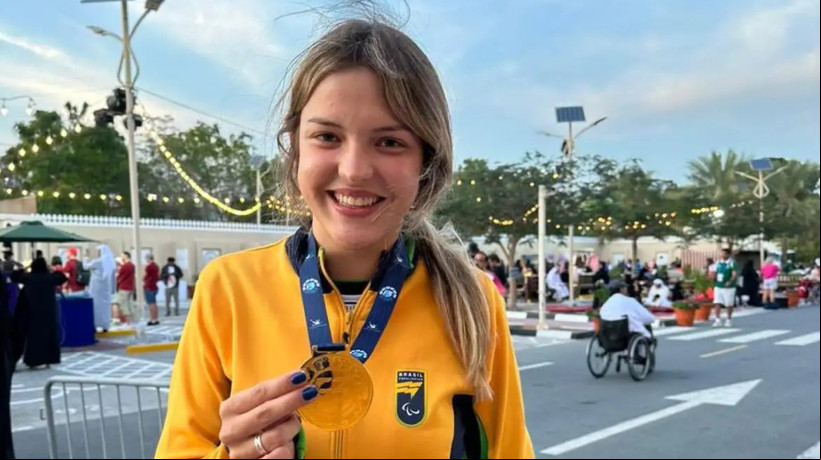 Giovanna Boscolo, após sua participação no seriado Chiquititas, no SBT, foi diagnosticada com Ataxia de Friedreich e anos depois vai disputar as Paralimpíadas
