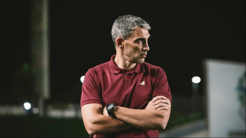 Técnico Vojvoda no jogo Cruzeiro x Fortaleza, no Estádio Kleber Andrade, pelo Campeonato Brasileiro Série A 2024 