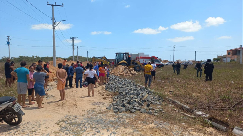A ocorrência foi registrada em Camocim, no litoral norte do Ceará
