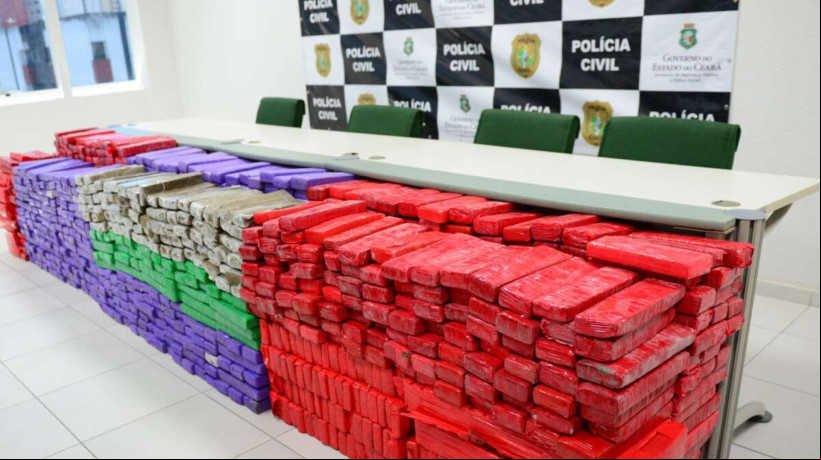 Durante os oito meses de 2024, as Forças de Segurança do Estado apreenderam mais de cinco toneladas de drogas