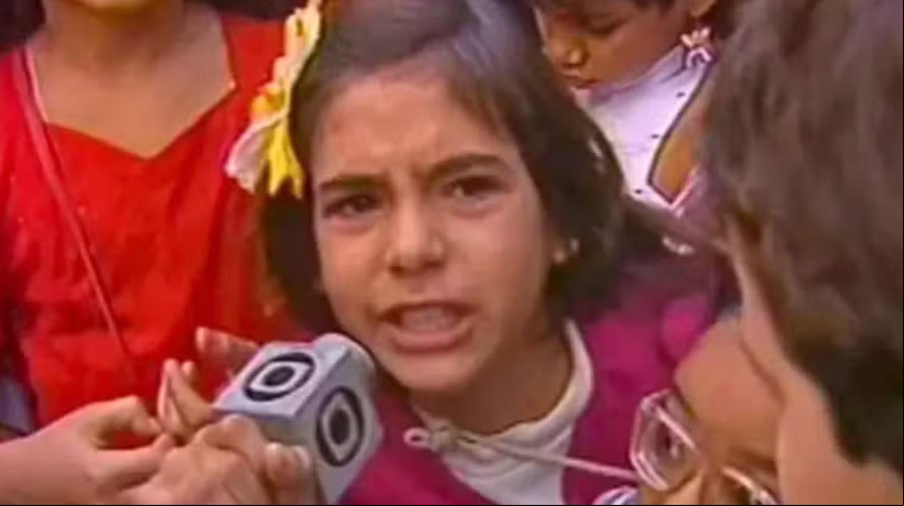 Menina que viralizou com a fala "Que 'Xou da Xuxa' é esse