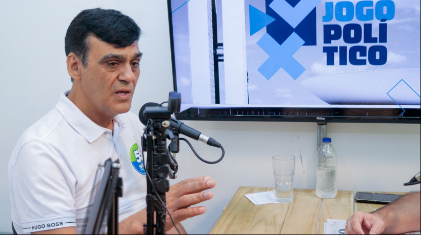 Candidato à Prefeitura de Fortaleza, Naumi Amorim (PSD) foi sabatinado no Jogo Político
