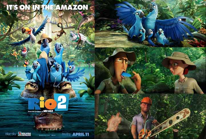 A sequência, Rio 2 (2014), continuou a explorar o cenário brasileiro com novos personagens e histórias. O filme, que leva a trama da família de Blu para a floresta amazônica, foi mais uma vez elogiado pela sua animação visualmente impressionante e pela sua música contagiante.