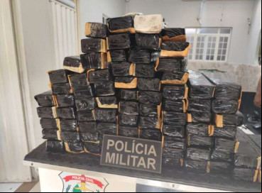 Apreensão de drogas em Penaforte, no Ceará  