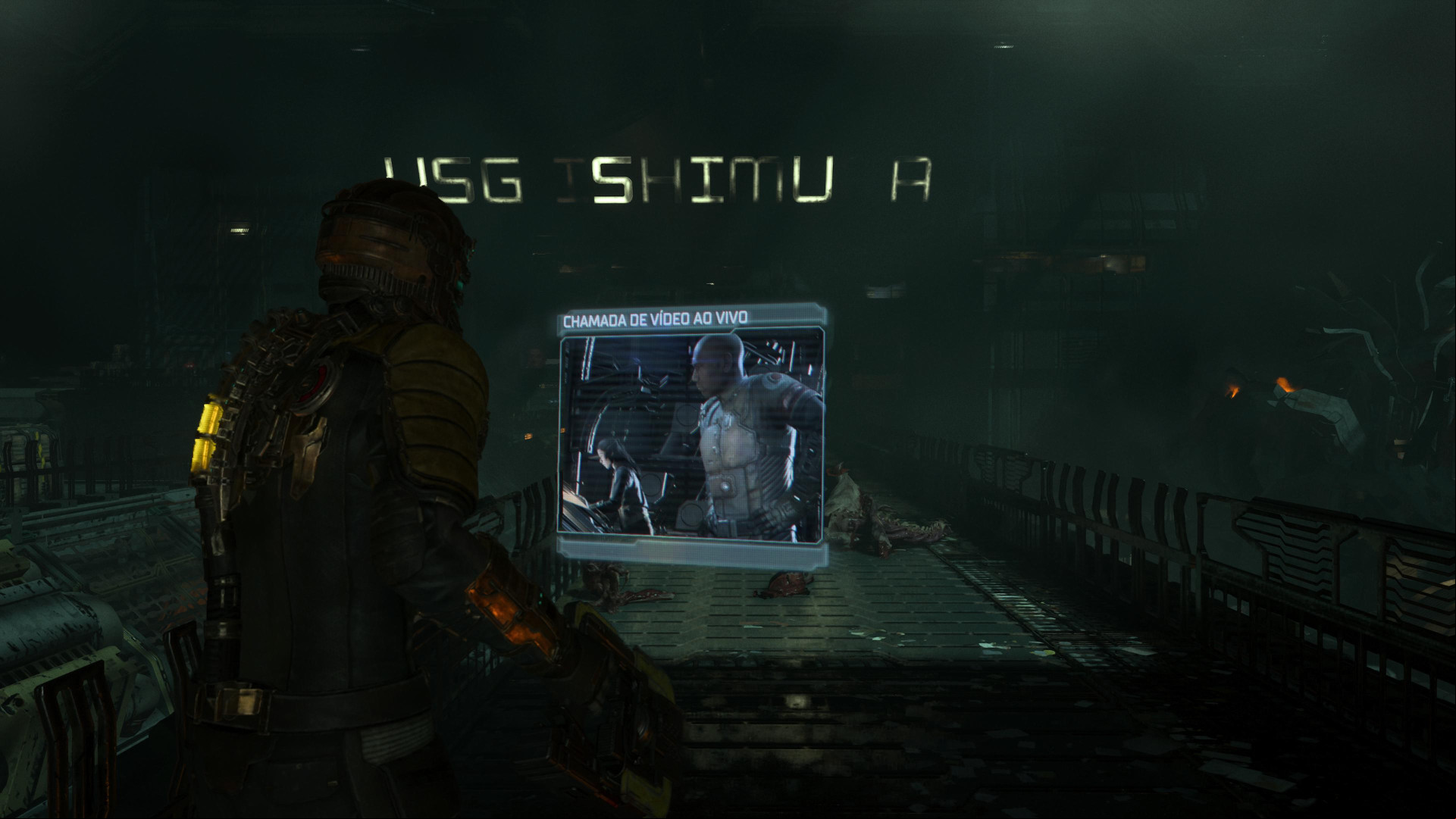 Os gráficos estão ótimos no remake de Dead Space. Os gráficos estão ótimos no remake de Dead Space.