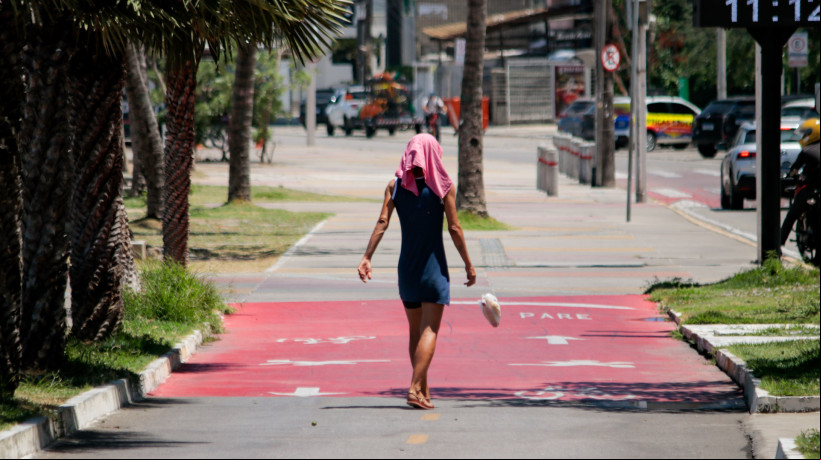 Em Fortaleza, as estações de hidratação e nebulização foram retiradas dos oito pontos em que estavam instaladas. Prefeitura afirma fim de projeto-piloto e preparação para licitação que ampliará presença dos xiringadores