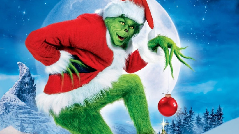 Um dos filmes clássicos, ‘O Grinch’, conta a história de uma criatura verde que odeia o Natal e tenta acabar com a data.