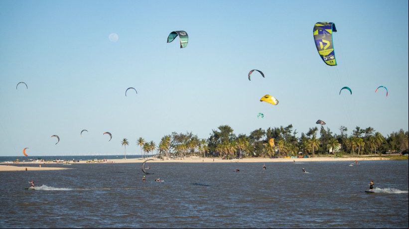 A estrutura focada nas necessidades do atleta de kitesurf Ã© um dos diferenciais dos empreendimentos da regiÃ£o 