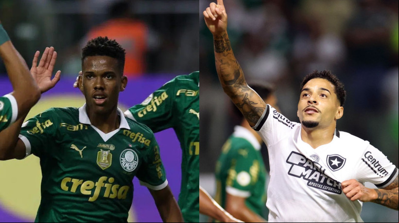 Palmeiras e Botafogo disputam o título do Campeonato Brasileiro Série A