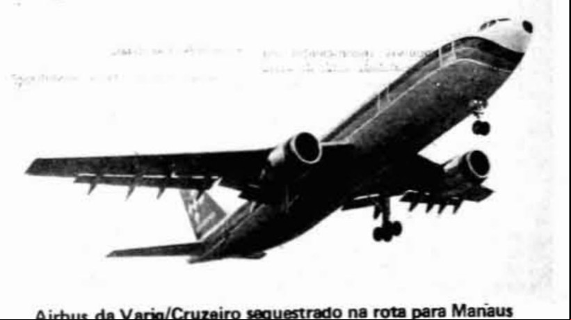 Aeronave sequestrada em 1984 por um cearense e um paulista