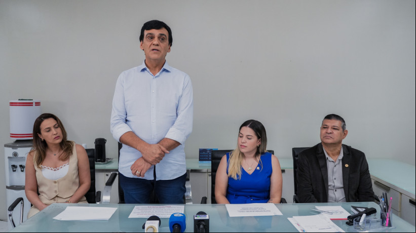 Prefeito de Caucaia, Naumi Amorim (PSD), detalhou dívida do município