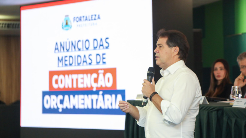 Prefeito Evandro Leitão (PT) anuncia pacote de contenção orçamentária para 2025