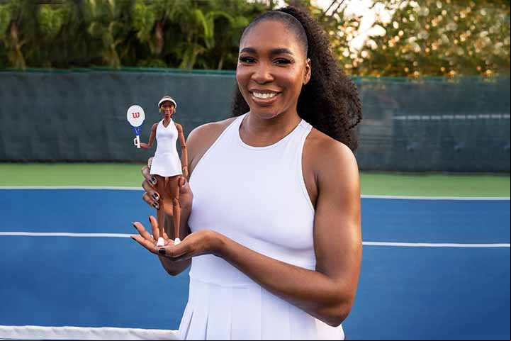 Venus Williams - Uma das maiores tenistas de todos os tempos e um verdadeiro ícone do esporte, Venus se profissionalizou em 1994 e, junto com sua irmã Serena, revolucionou o tênis feminino.
